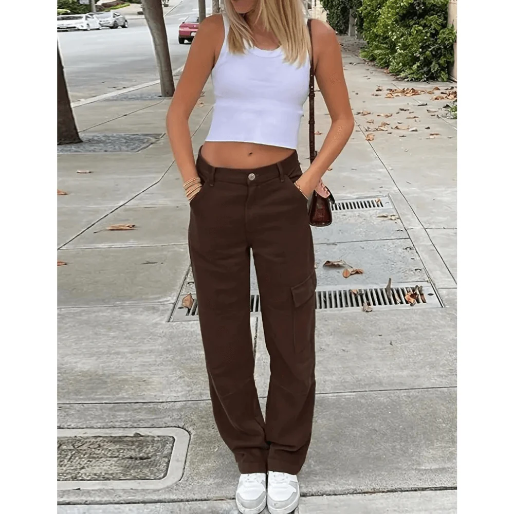 Pantaloni Cargo Donna Versatili