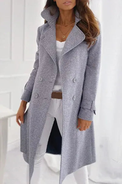Cappotto Donna in Lana Invernale – Classico Strutturato per Ogni Occasione