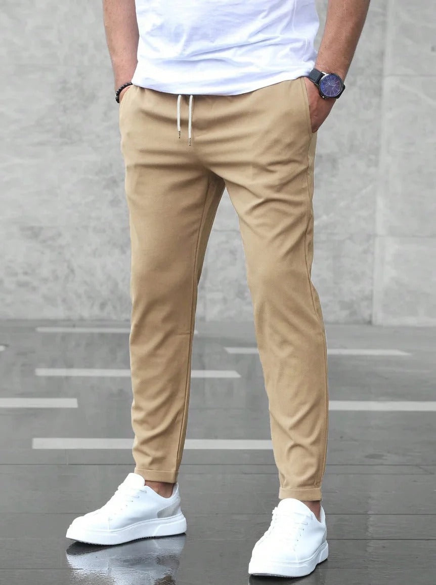 Pantaloni Uomo Premium con Vita Elastica