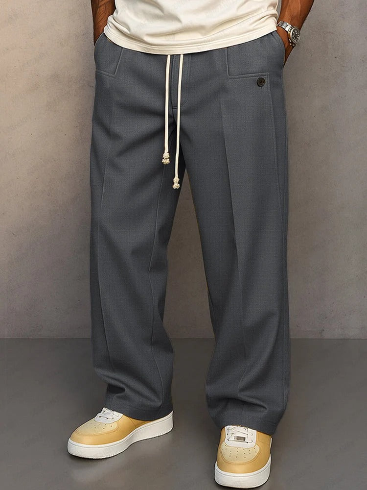 Pantaloni Eleganti Uomo con Coulisse
