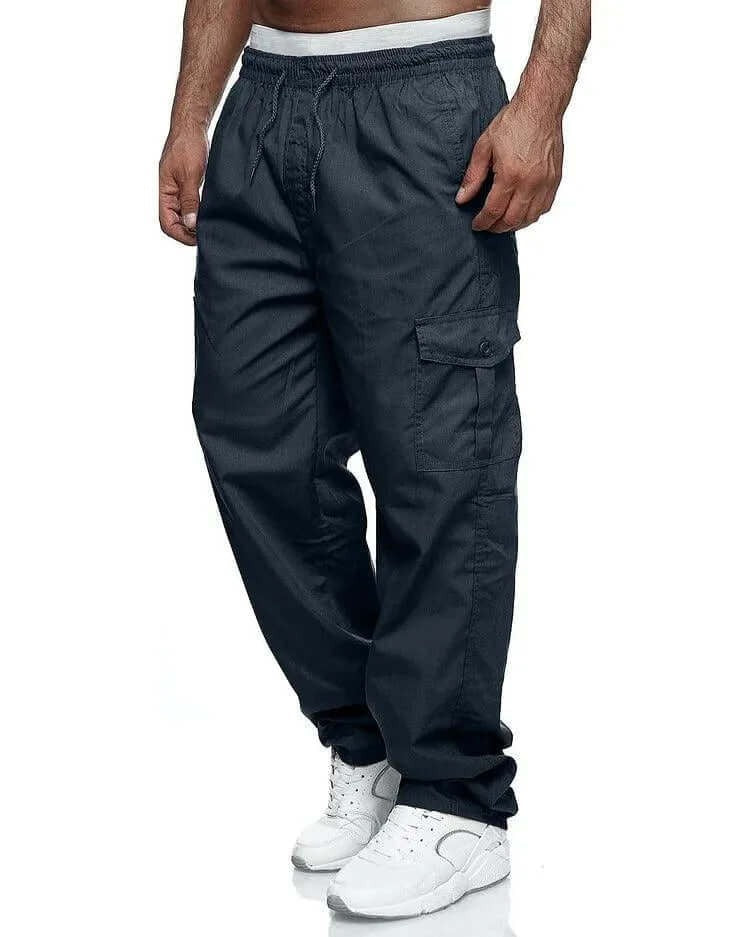 Pantaloni Cargo Fit Ampio Uomo