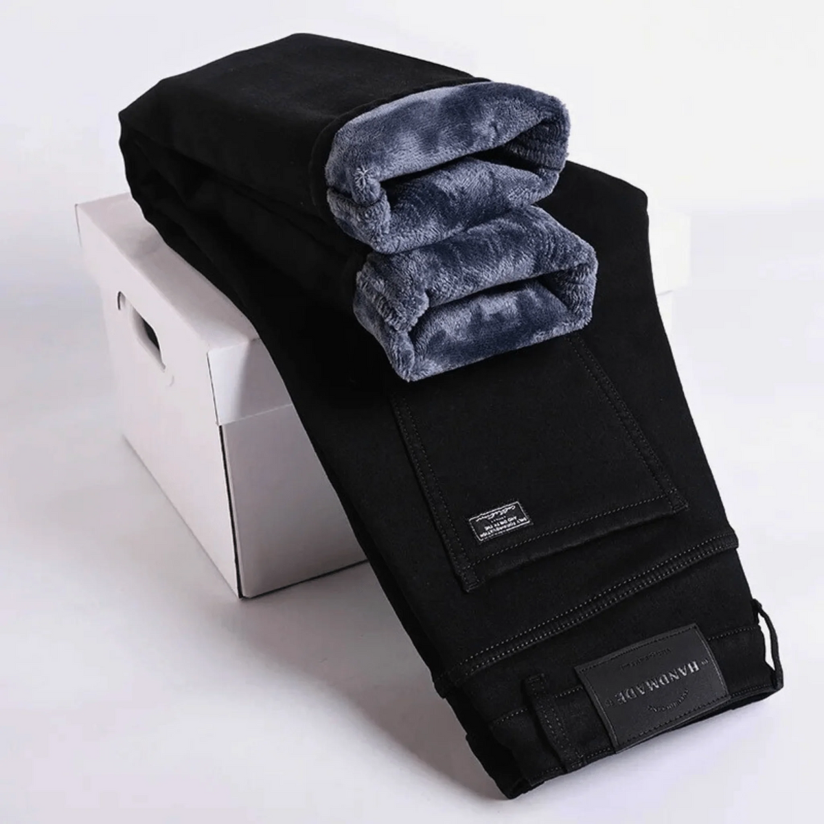 Jeans Termici Uomo Denim Invernale