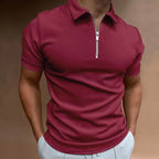 Polo con Zip Uomo | Versatile Casual Comfort
