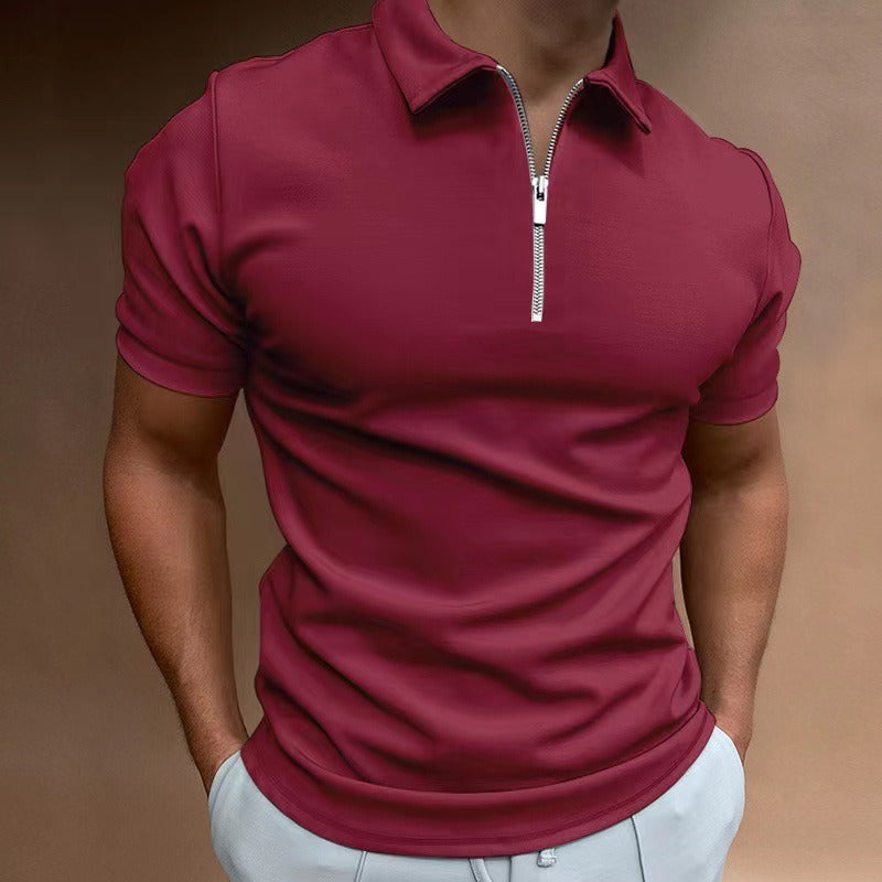 Polo con Zip Uomo | Versatile Casual Comfort