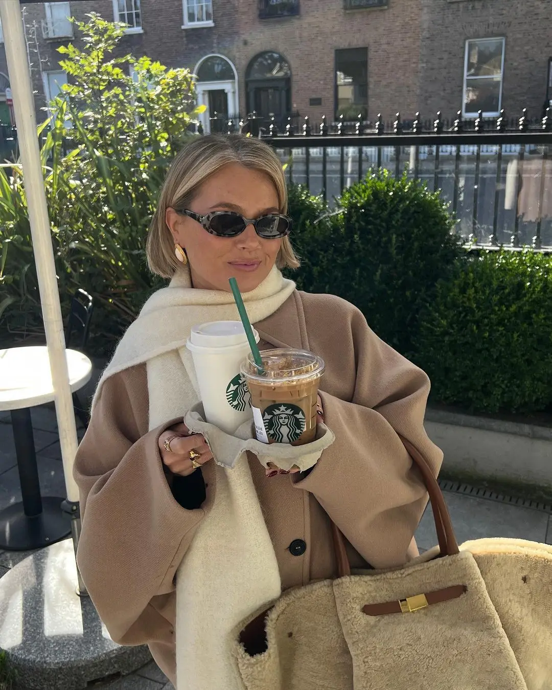 Cappotto Oversize Donna Elegante in Misto Lana Morbido per l'Inverno