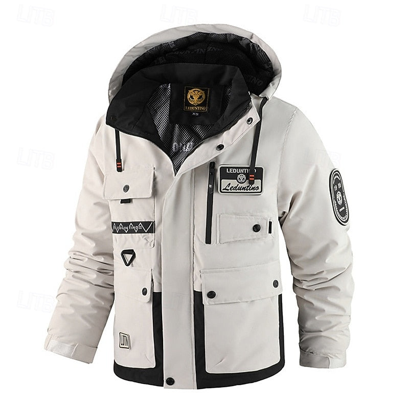 Giacca Uomo Outdoor con Cappuccio per Ogni Tempo – Protezione Totale